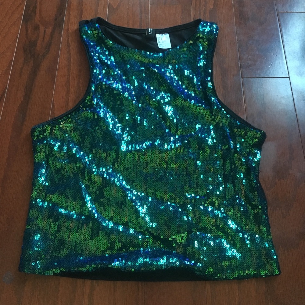 Mermaid sequin too perfect for Halloween!