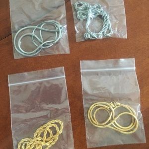 Gold and silver fashion chain set