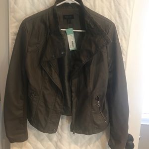 Leather jacket