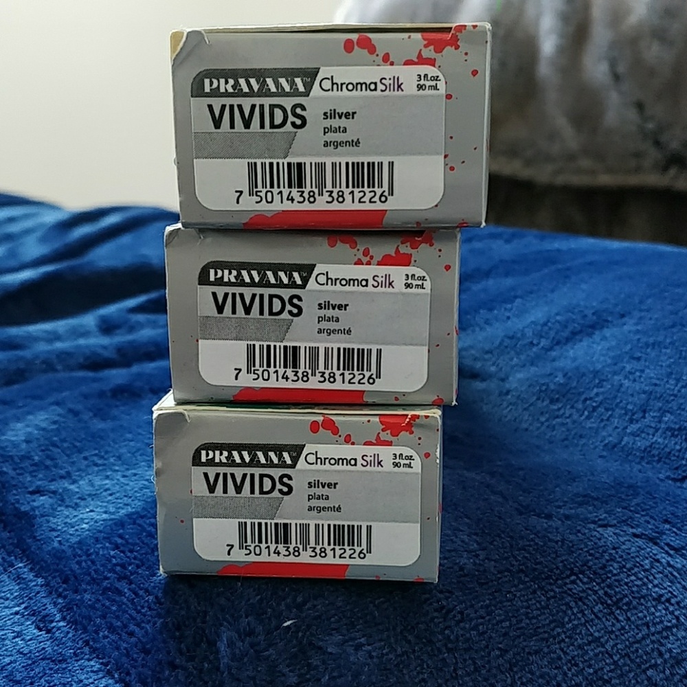 Pravana Chroma Silk Vivids in Silver x 3