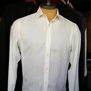 Large non-iron tailored slim fit