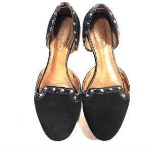 Corso Como black studded flats size 7.5