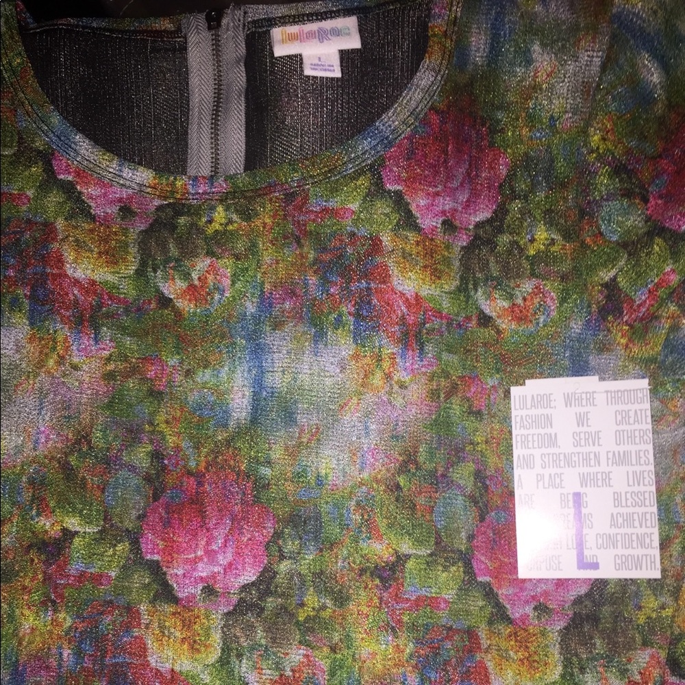 LuLaRoe Large Amelia Dress NWT