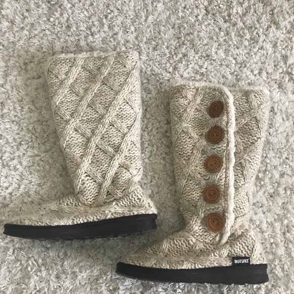 Muk Luks sweater boots - Picture 2 of 4