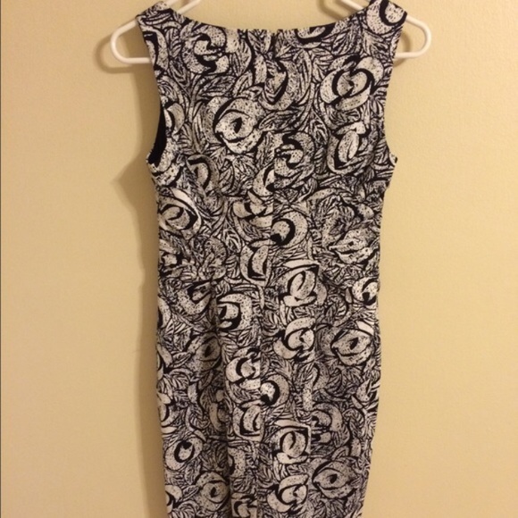 Adrianna Papell White and Black Dress - Picture 3 of 3