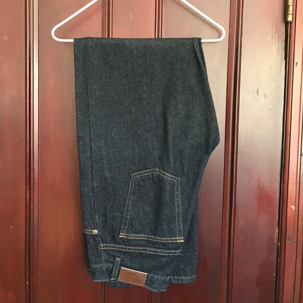 Dark blue LL Bean jeans