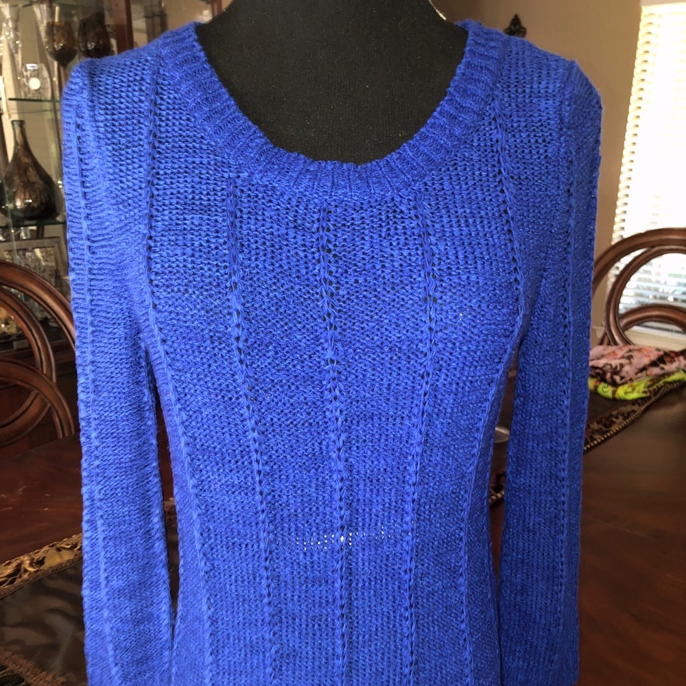 Beautiful blue sweater