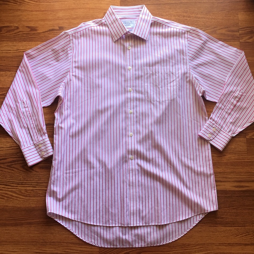 Charles Thyrwitt Men's Dress Shirt Non Iron