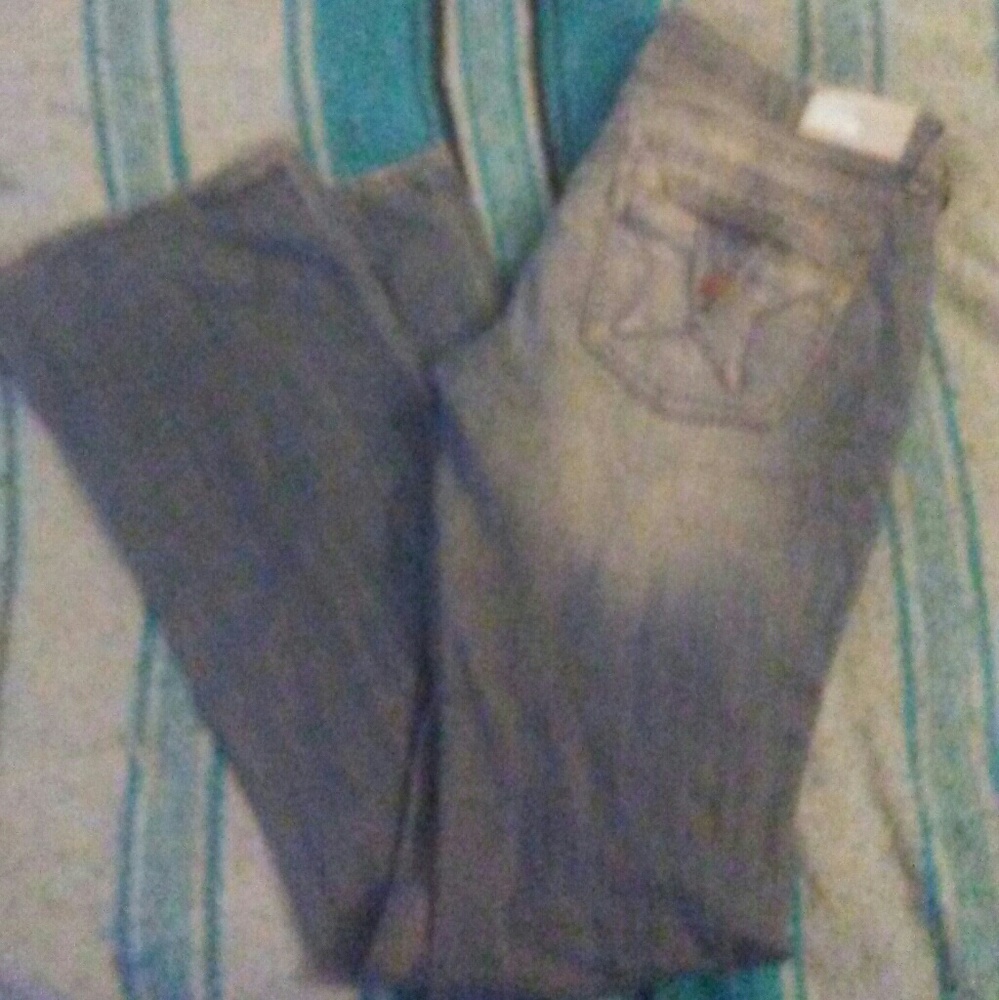 NWOT People's Liberation distressed denim