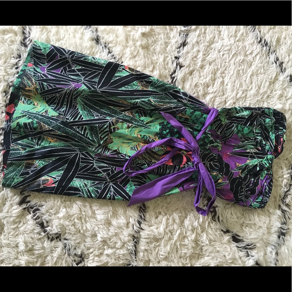 Anthropologie tube top dress