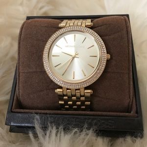 Gold Michael Kors watch
