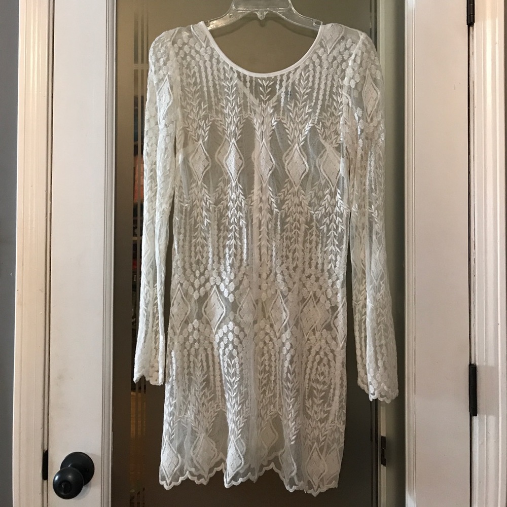 IVORY LACE DRESS