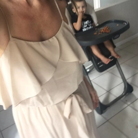 Nouvelle Amsale Flutter Ruffle Chiffon - Picture 3 of 4