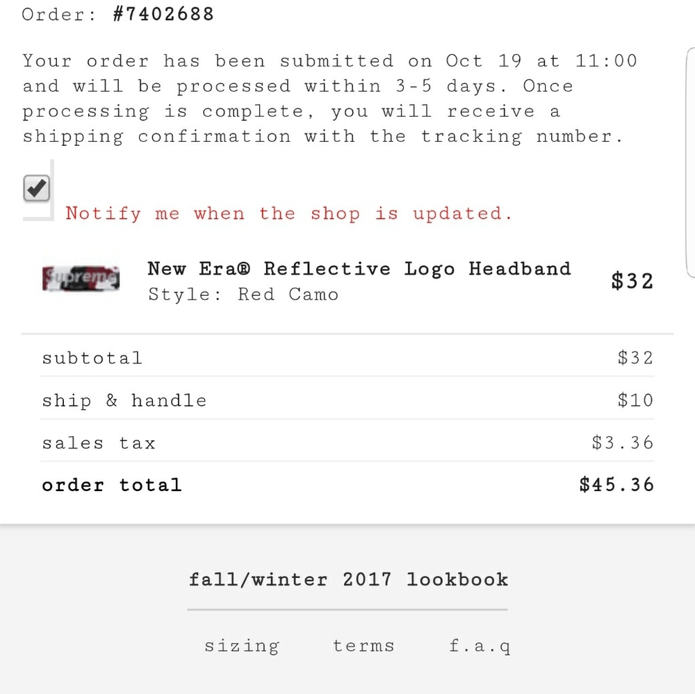 Red Camo Supreme Headband