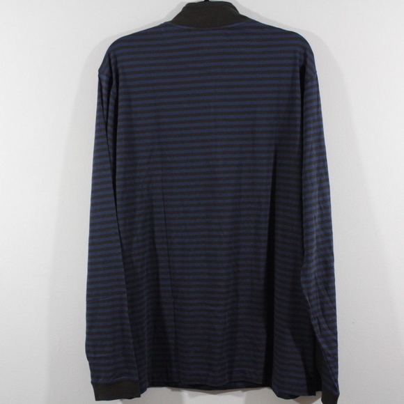 New Left Coast Tee Half Zip Golf Sweater XL Blue - Picture 4 of 5