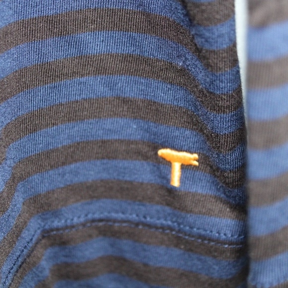 New Left Coast Tee Half Zip Golf Sweater XL Blue - Picture 5 of 5