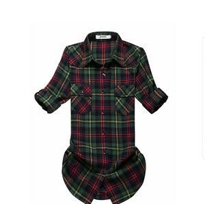 FALL LAYER Like New Plaid/Tartan Flannel Shirt