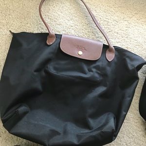 Black Longchamp Le Pliage