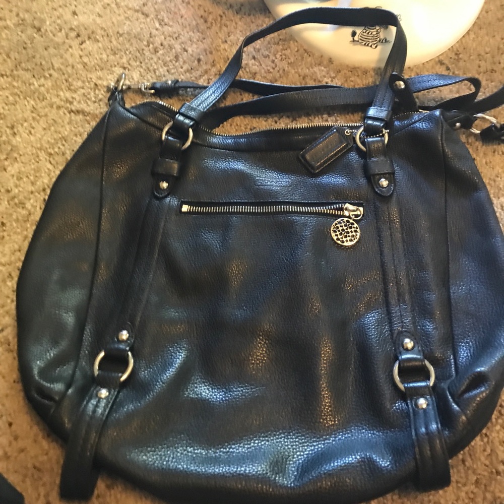 Black Coach handbag