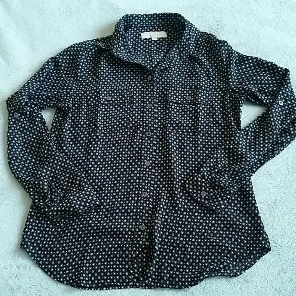 LOFT Button up Blouse