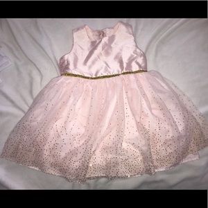 Girls pink formal dress
