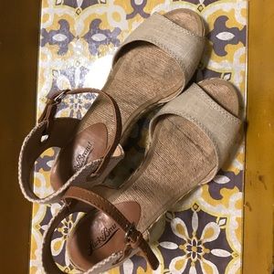 Straw Lucky Brand wedges