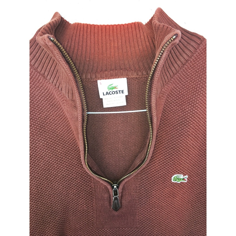 🐊 Lacoste Pullover Sweatshirt Jacket - Picture 3 of 3