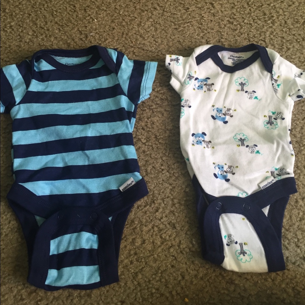 Preemie onesie outfits!