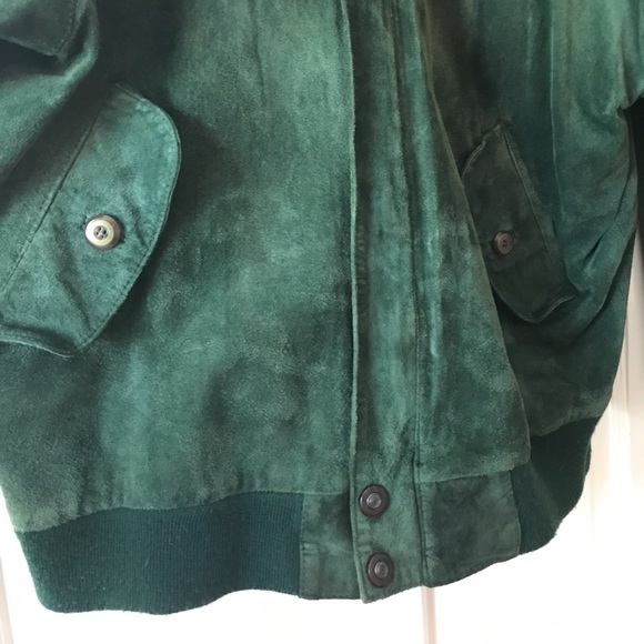 Men's Slazenger Leather Jacket - Picture 4 of 4