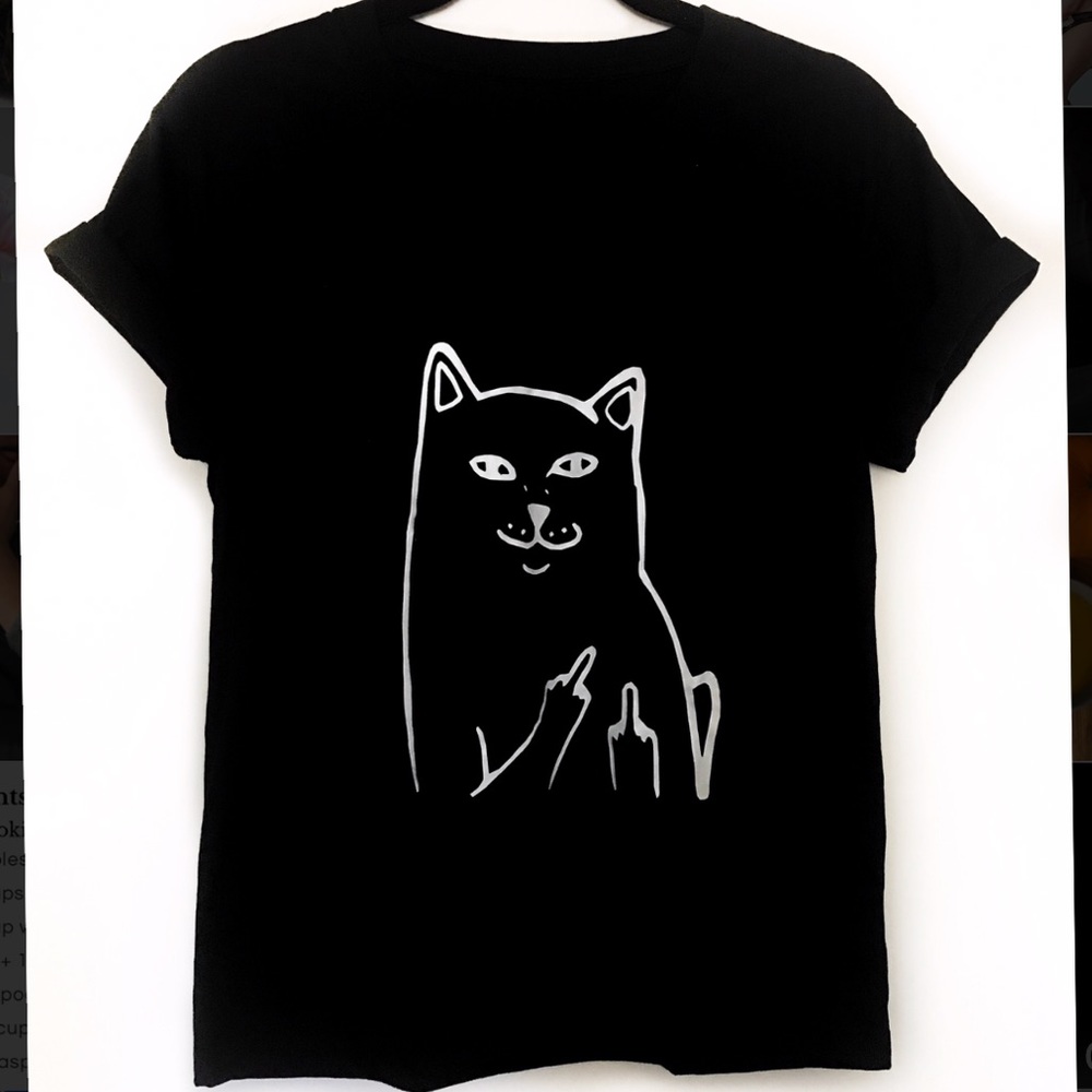 Cat Graphic Tee