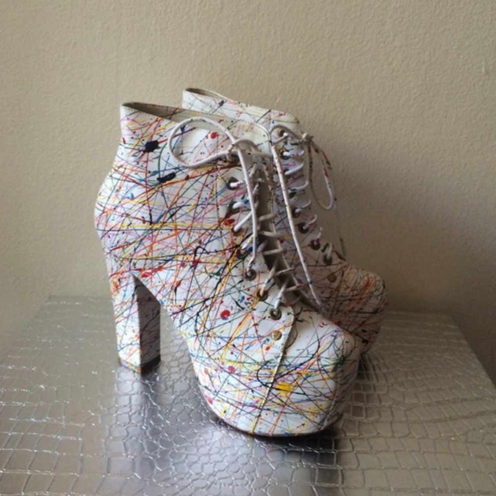 Lita Splatter booties