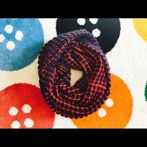 GAP blue/red two sides loop scarf