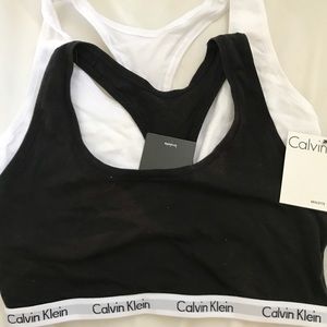 NWR TWO Calvin Klein Bralettes! NWR TWO Calvin Klein Bralettes!