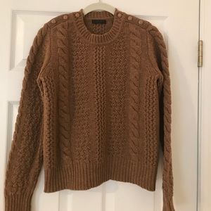 JCrew Cable Pullover Sweater
