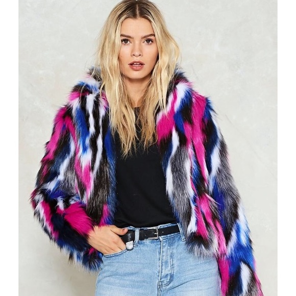 Nasty Gal Jackets & Blazers - Faux fur coat - Nasty Gal