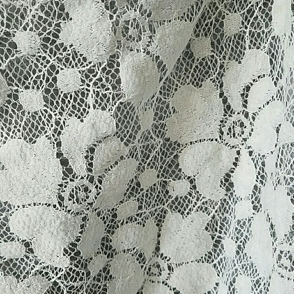 Lace style zip up hoodie! - Picture 2 of 4