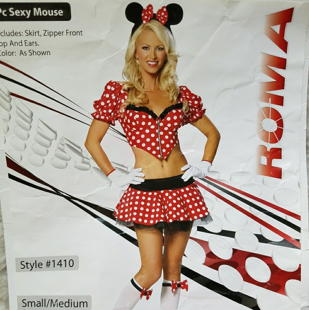 Sexy Minnie Mouse Halloween Costume