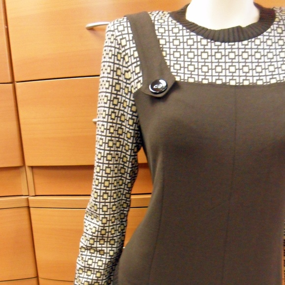 WEAR TO WORK PLUS SIZE DRESS MADE IN EUROPE - Picture 4 of 6