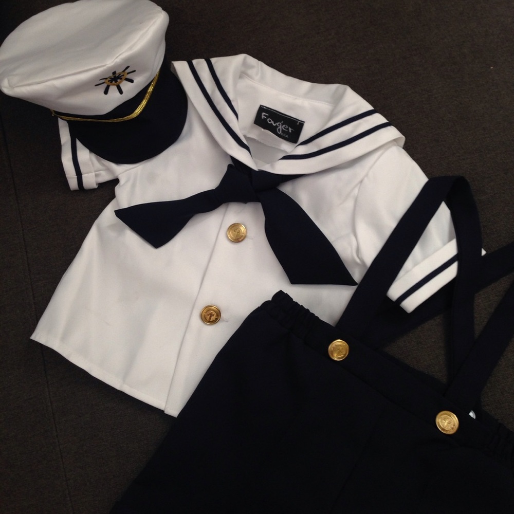 Boy Sailor Premium Costume Set 12-18 Months