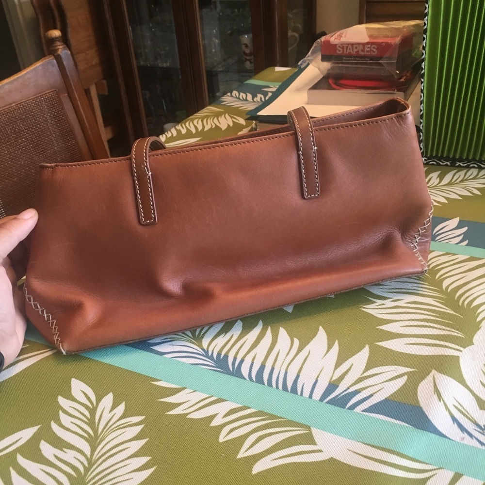 Genuine leather Talbots handbag