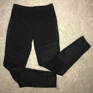 Victoria sport sheer edgy yoga pants