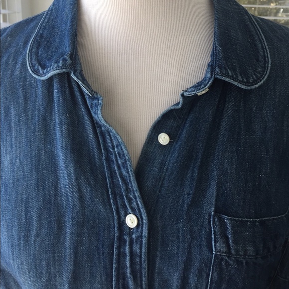 JCrew chambray top - Picture 2 of 3