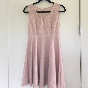 Pink Skater Dress
