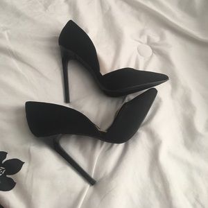 Black heels, super cute. Worn once