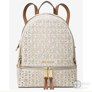 Backpack Michael Kors Vanilla & Gold