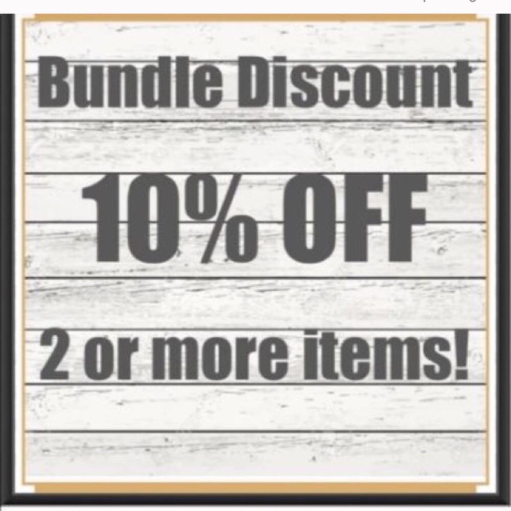 Bundle and save 10%