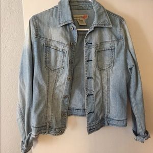 Paris Blues light wash denim jacket
