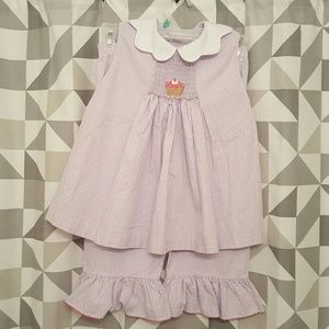 Zucchini Kids 2pc Outfit Set Pants and Top Sz 6