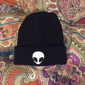 Alien patch beanie Alien patch beanie