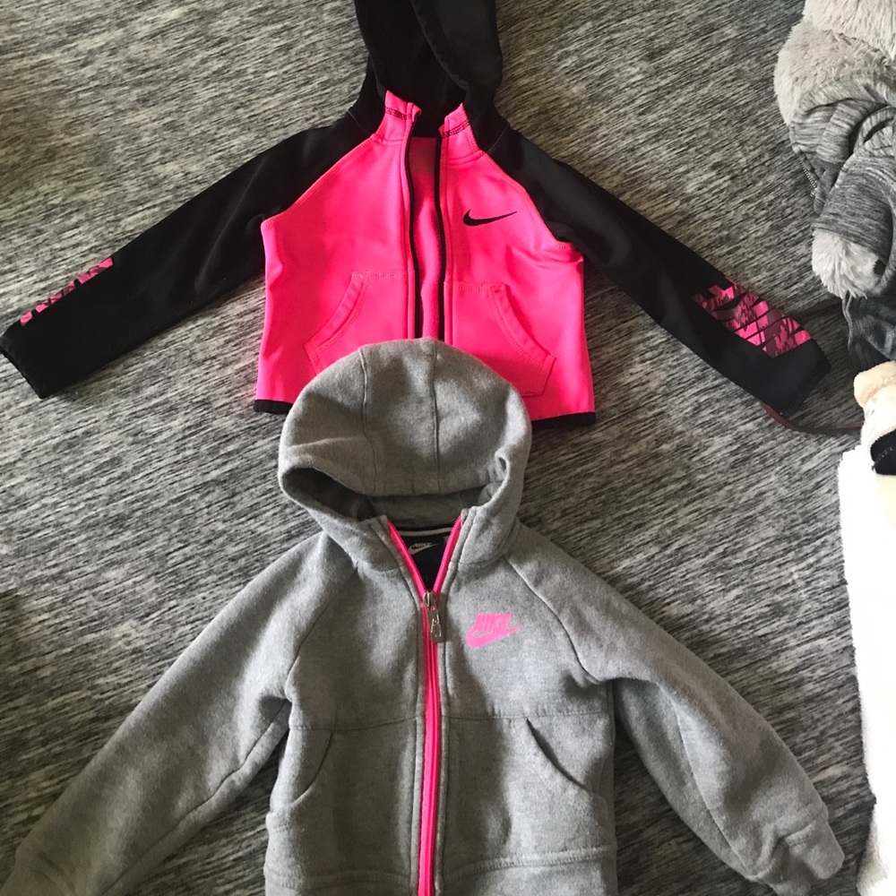 2 Nike sweaters toddler